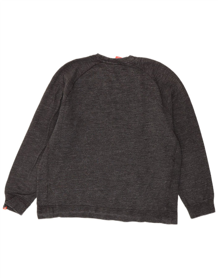 Męska bluza dresowa Nike 2XL Szara, nakrapiana bawełna