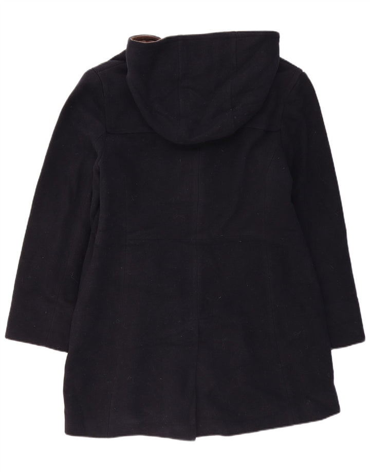 Damski płaszcz z kapturem BEXLEYS EU 44 XL, granatowo-wełniany