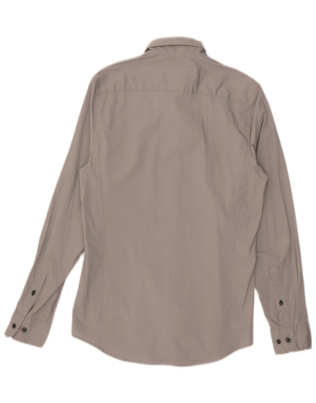 Koszula męska Tommy Hilfiger Extra Slim Fit, średnioszara, bawełniana