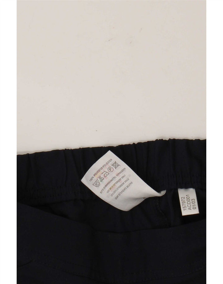 Damskie spodenki sportowe Adidas UK 8, małe, granatowe, poliestrowe