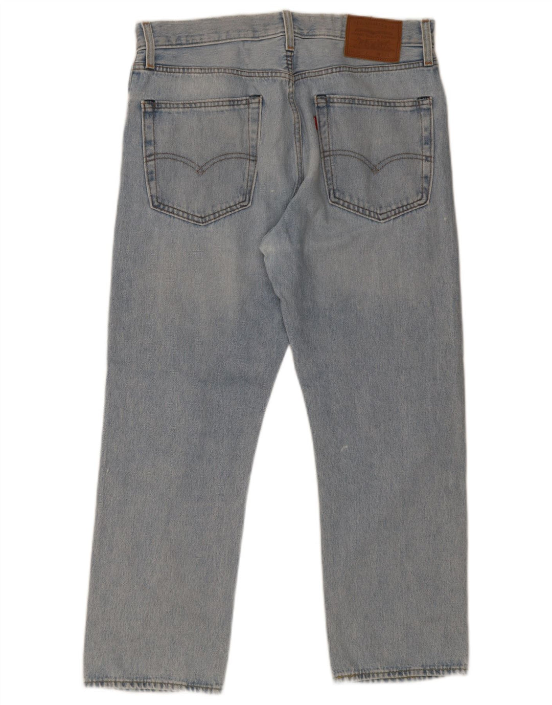 Męskie jeansy Levi's 551 Straight W32 L28 Niebieskie bawełniane