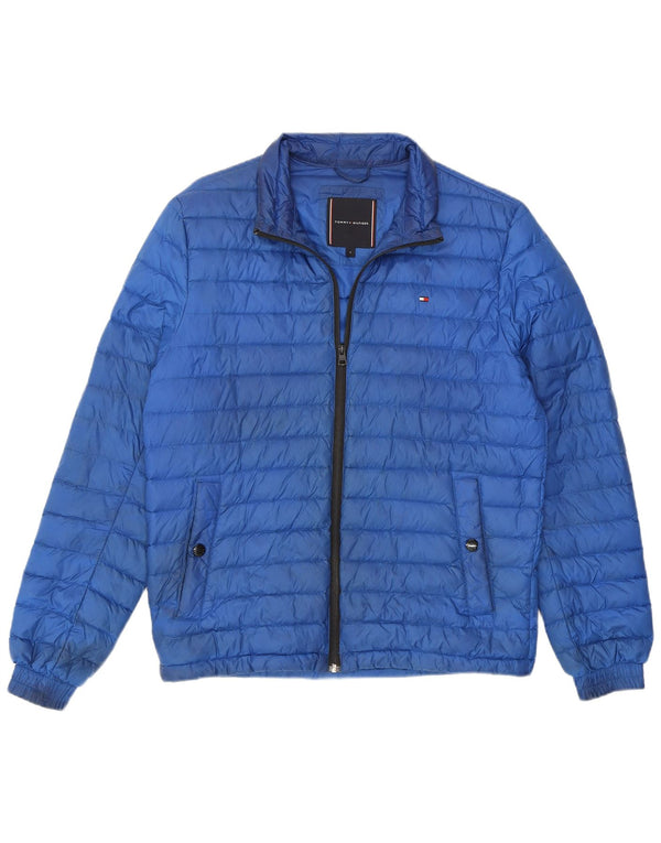 Męska ocieplana kurtka Tommy Hilfiger UK 36 Small Blue Poliamid