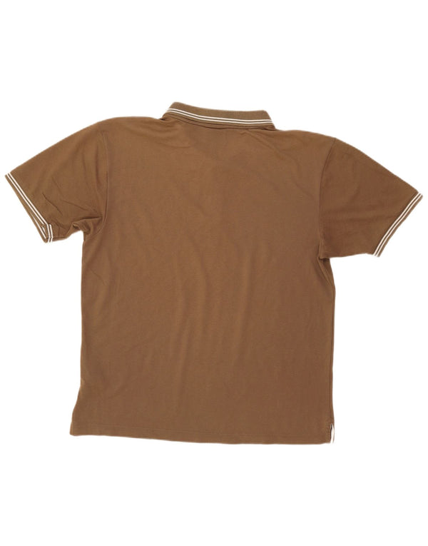 Męska koszulka polo CHAMPION, duża, brązowa, bawełniana
