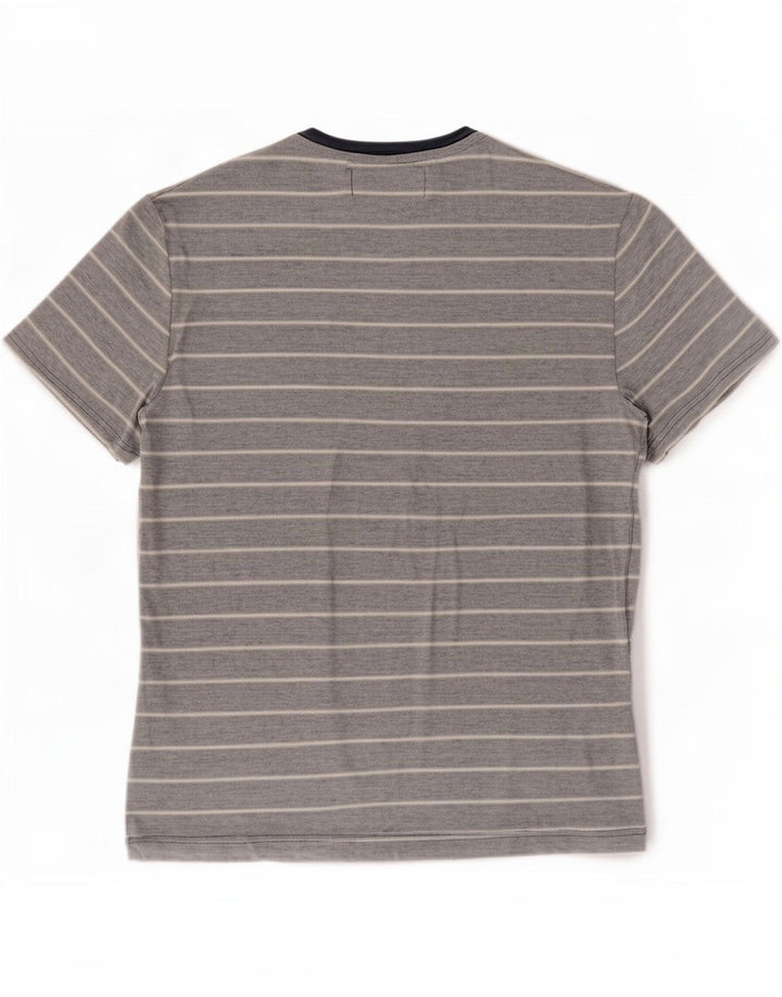 Męska koszulka t-shirt Penguin, średnia niebieska w paski