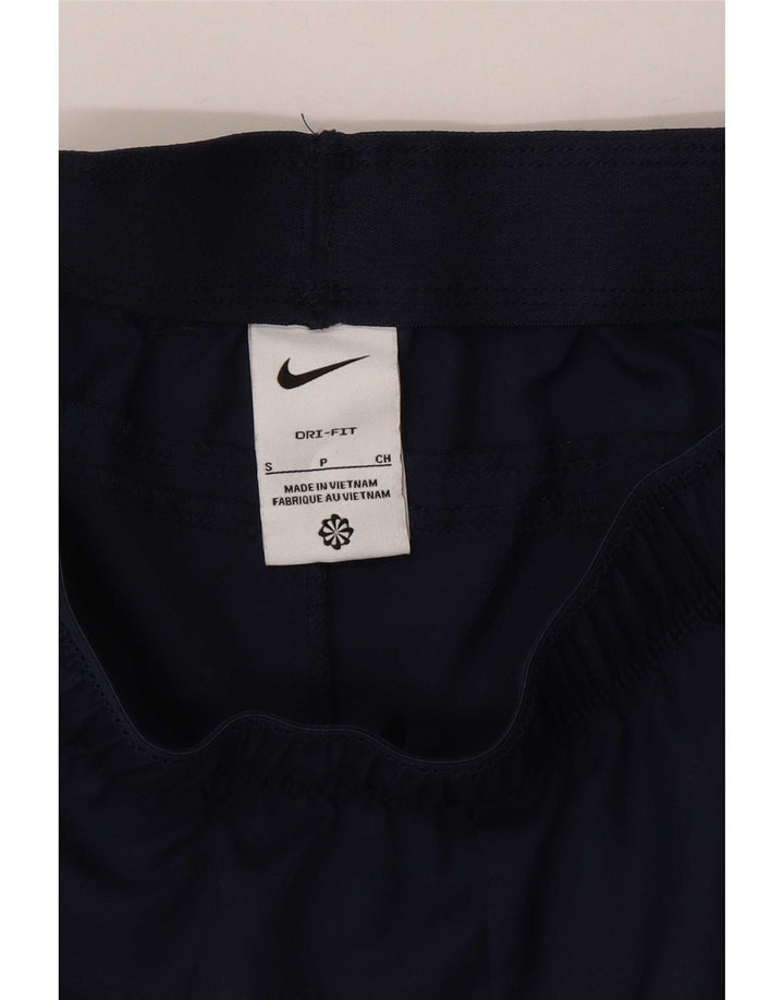 Męskie spodenki sportowe Nike Dri Fit, małe, granatowe, poliestrowe