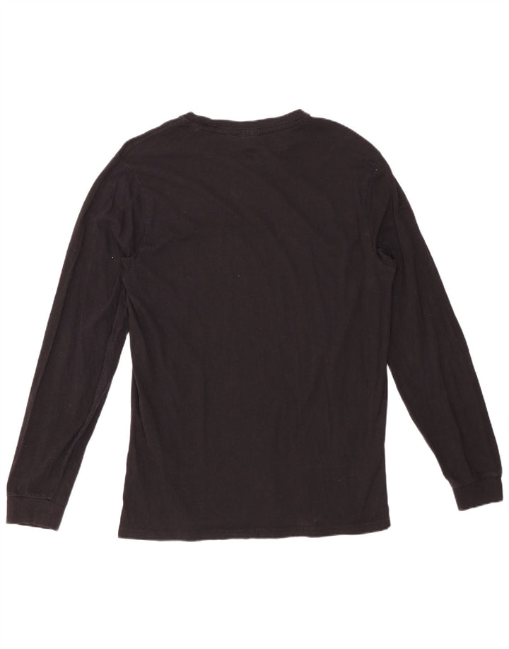 Męski top CHAMPION z długim rękawem, średni czarny