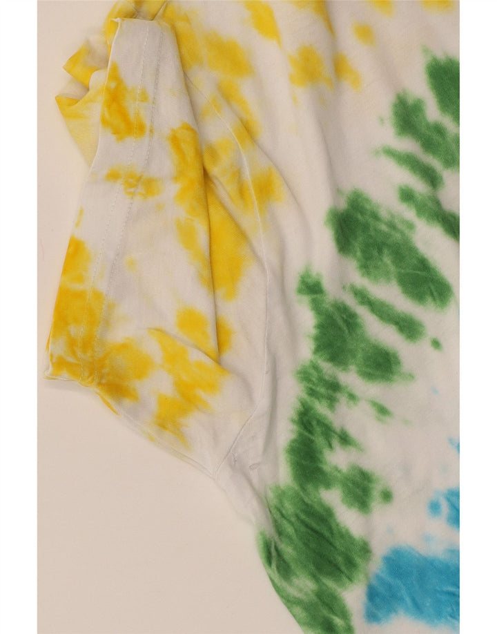 Koszulka damska CHAMPION Top UK 16, duża, wielobarwna, bawełniana typu Tie Dye