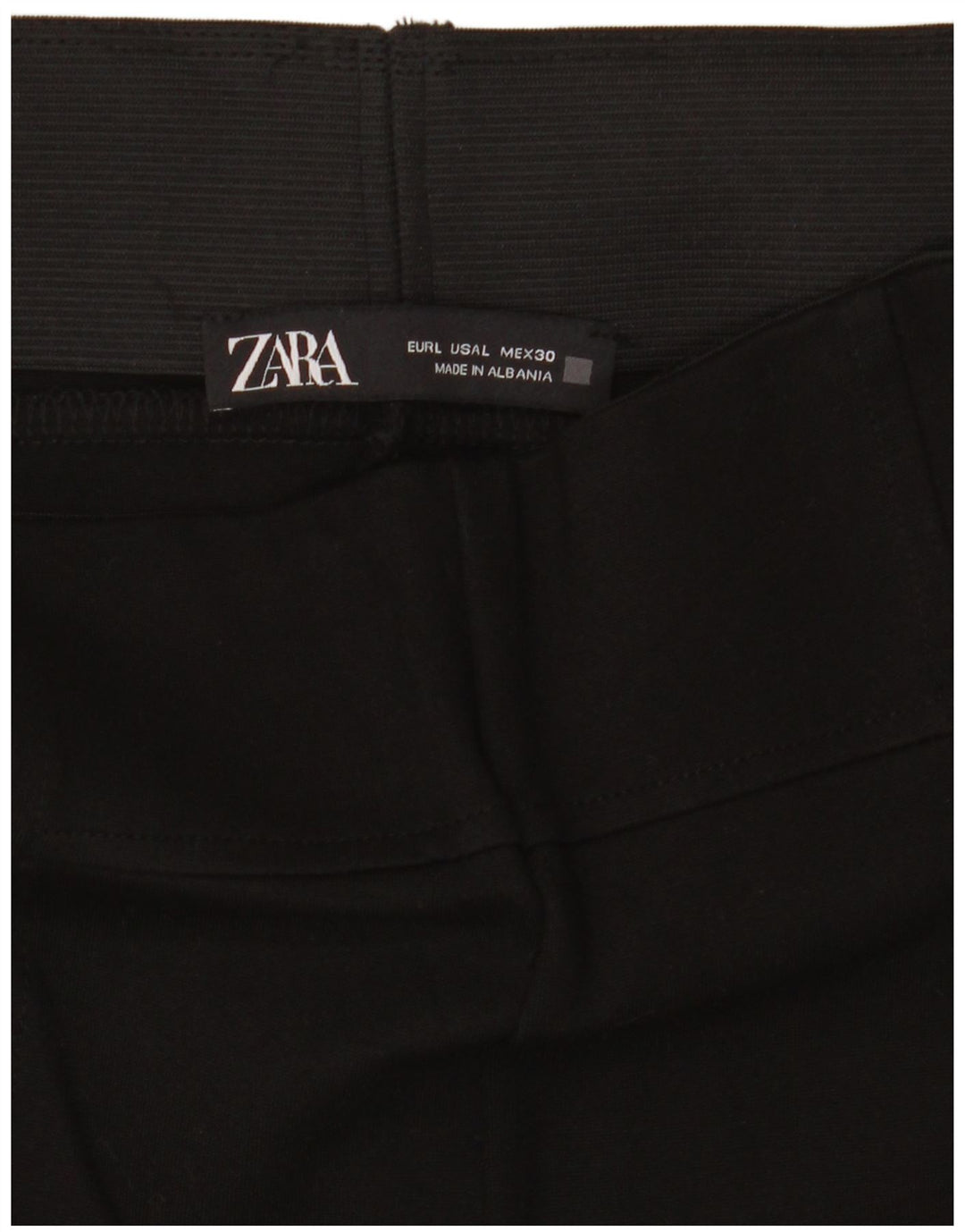 Damskie spodnie typu slim chino ZARA W34 L28 czarne