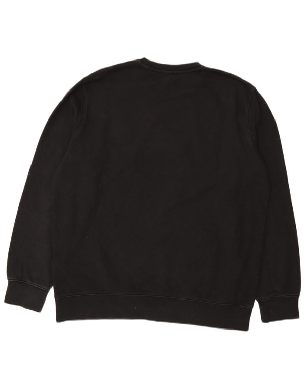 Męski sweter Levi's o standardowym kroju, duży, czarny, bawełniany