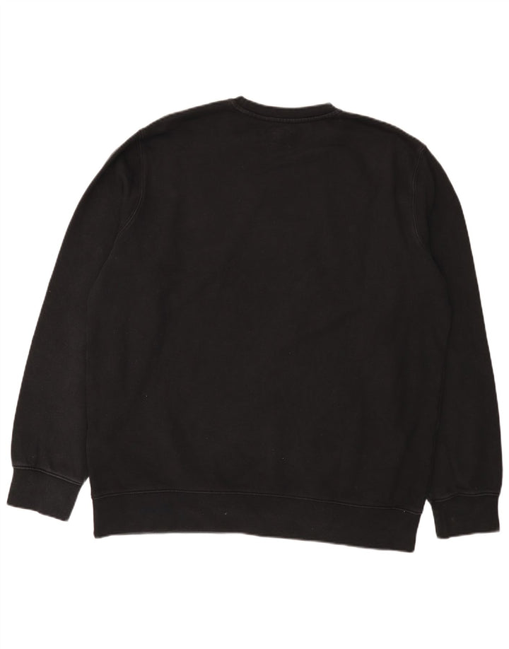 Męski sweter Levi's o standardowym kroju, duży, czarny, bawełniany