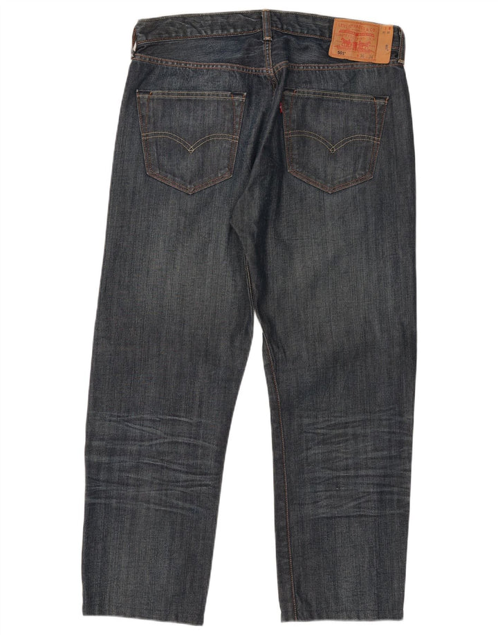 Męskie jeansy Levi's 501 Straight W36 L27 Niebieskie