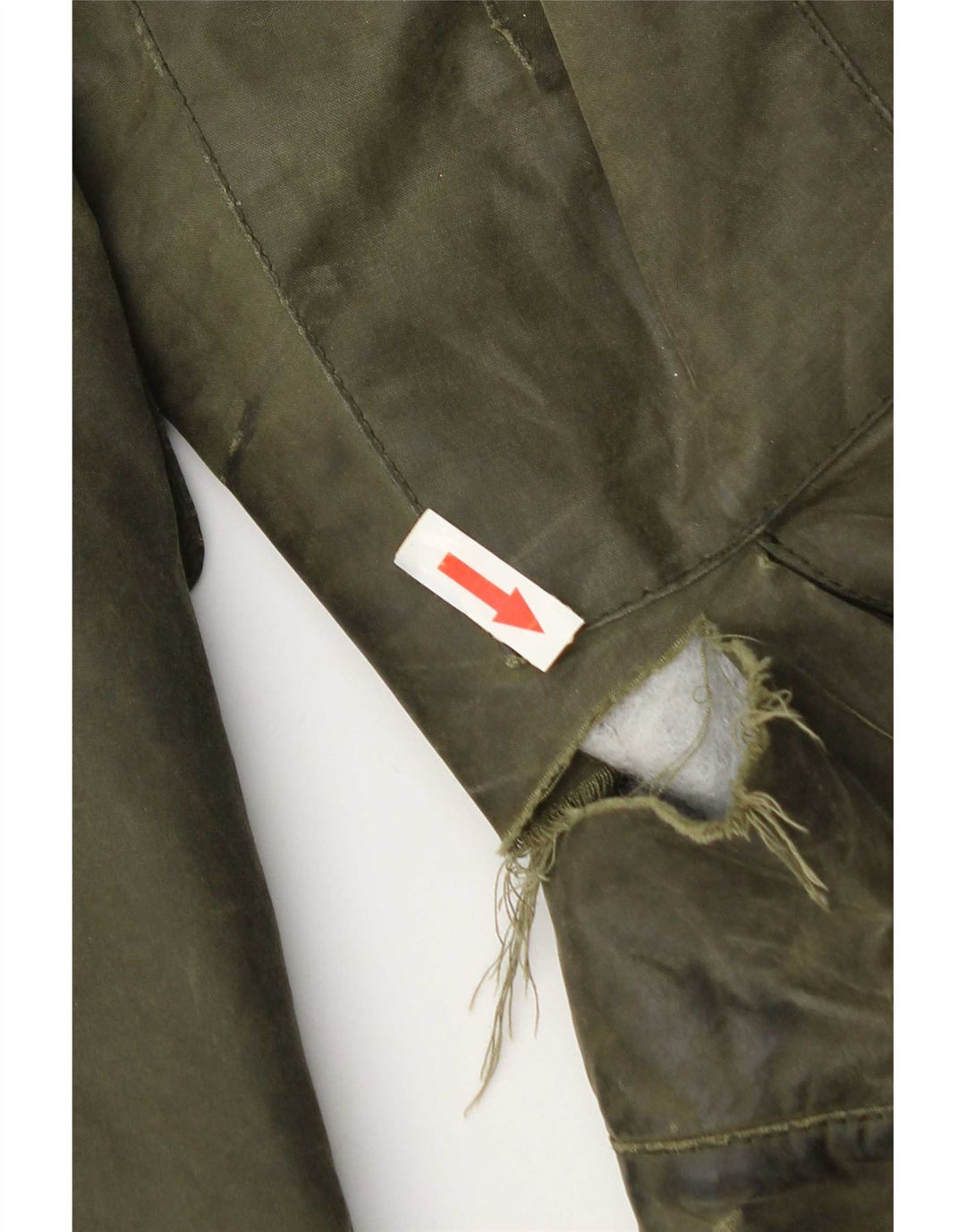 Męska kurtka z woskowanej bawełny Barbour UK 36 Small, zielona bawełna