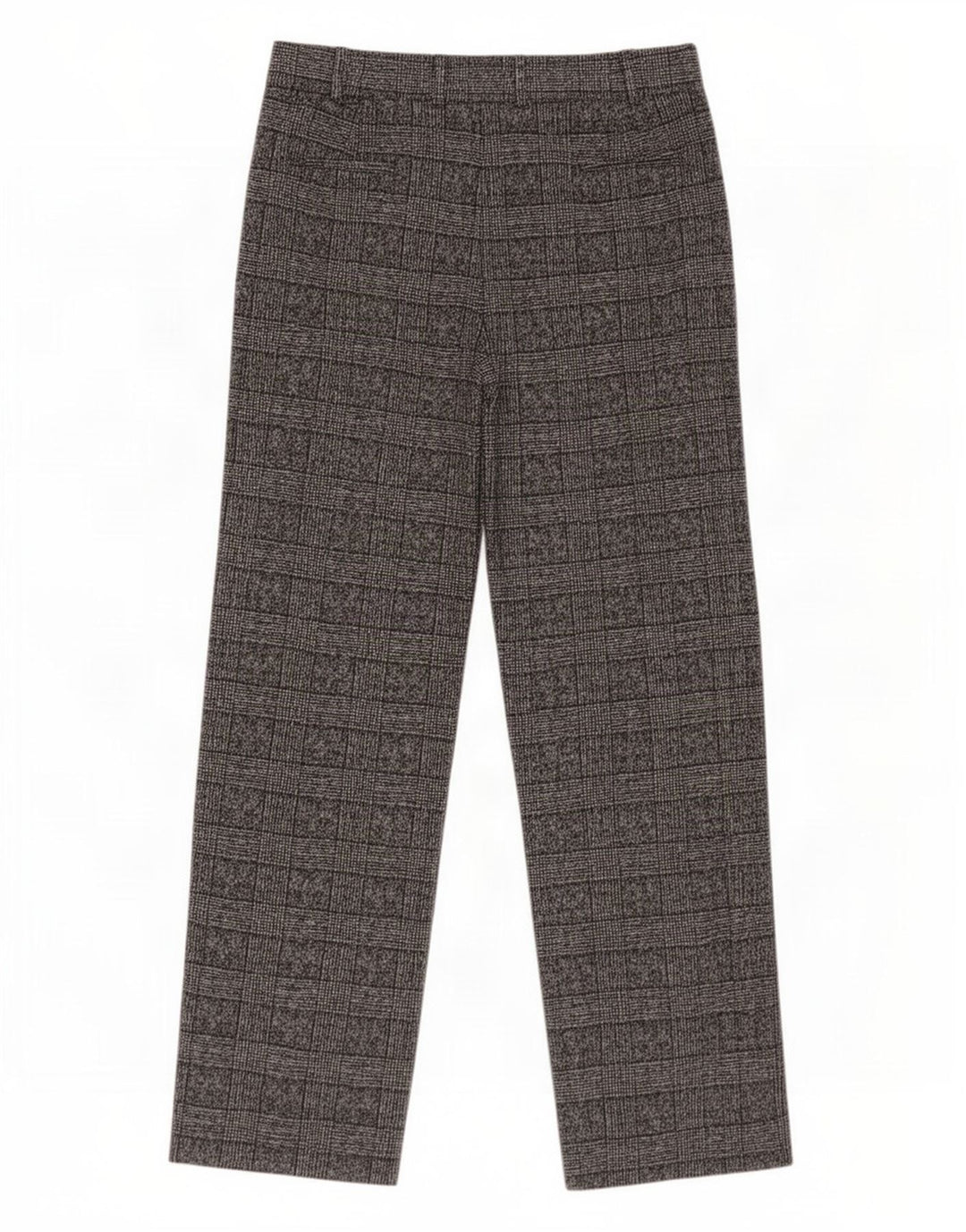 Damskie spodnie garniturowe Marks & Spencer UK 14 Large W34 L32 Szara kratka