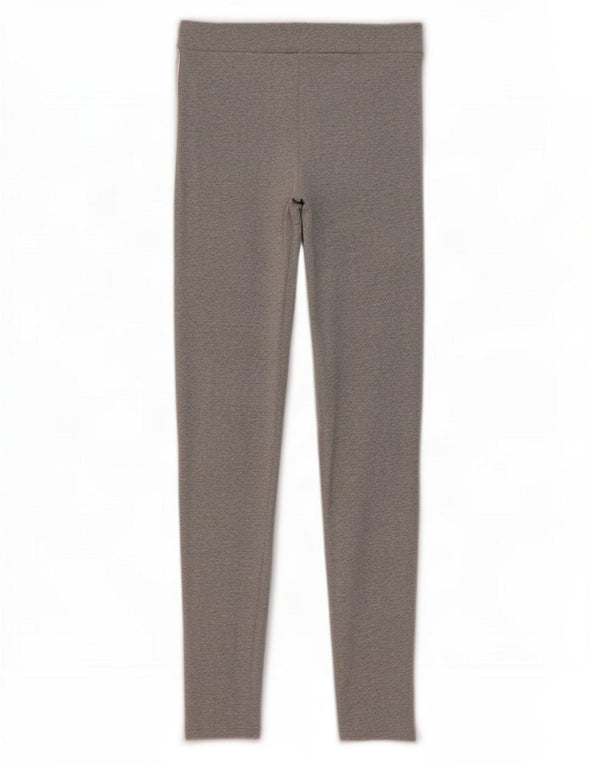 Legginsy damskie Adidas UK 10 małe, szare, bawełniane w plamki