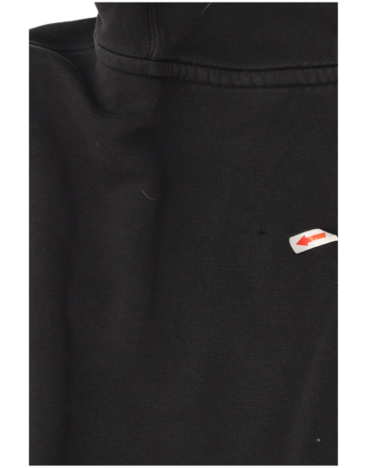 Męski sweter z kapturem Nike, średni, czarny, bawełniany