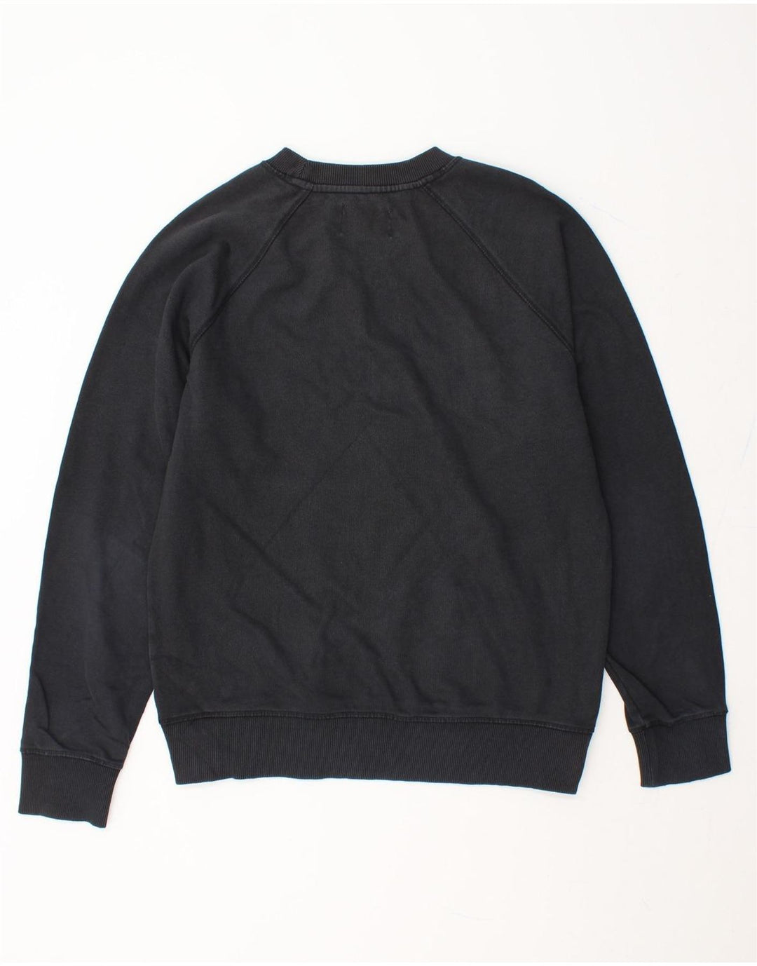 CALVIN KLEIN JEANS Mens Graphic Sweatshirt Jumper Medium Black Cotton Vintage Calvin Klein Jeans and Second-Hand Calvin Klein Jeans from Messina Hembry 