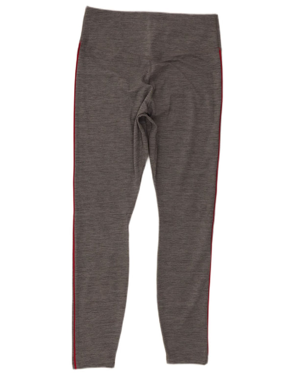 Damskie legginsy Nike Graphic UK 12, średnioszary, poliestrowy