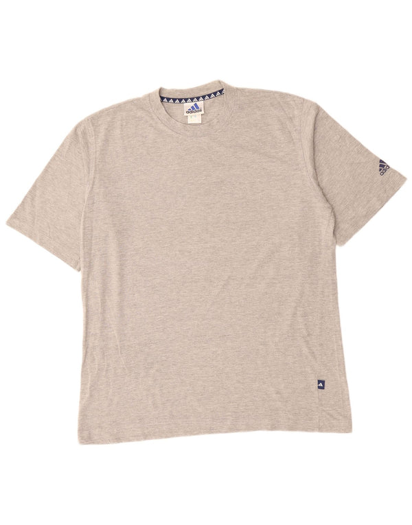 Koszulka męska ADIDAS Top UK 44/46 XL, szara bawełna
