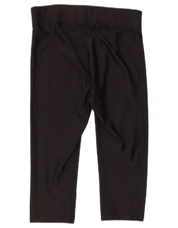 Legginsy damskie Under Armour Heat Gear Capri UK 14, duże, czarne