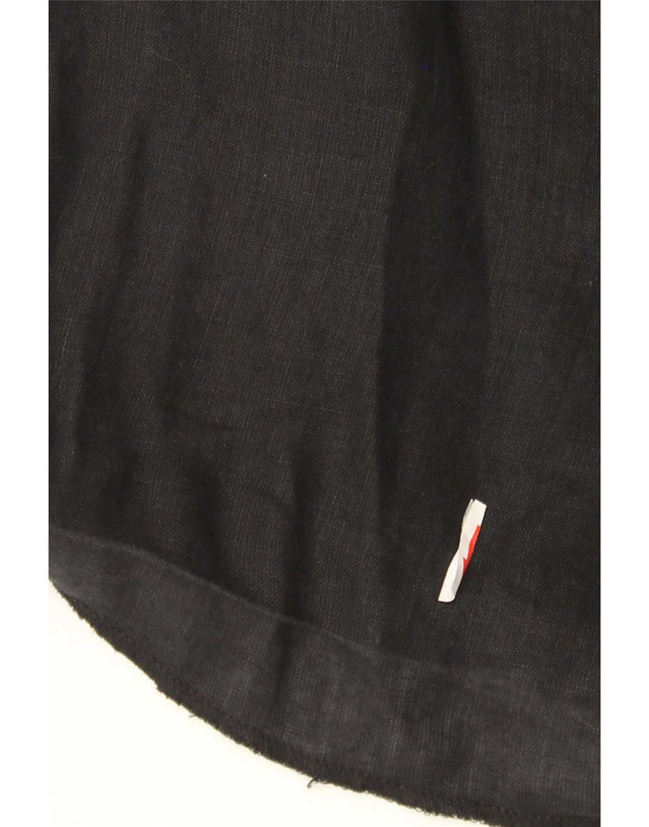 Damskie spodenki chino z wysokim stanem Zara, średnie W28, czarne