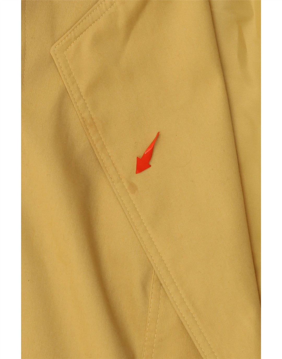 Damska marynarka Hucke zapinana na 3 guziki, EU 42, duża, żółta bawełna