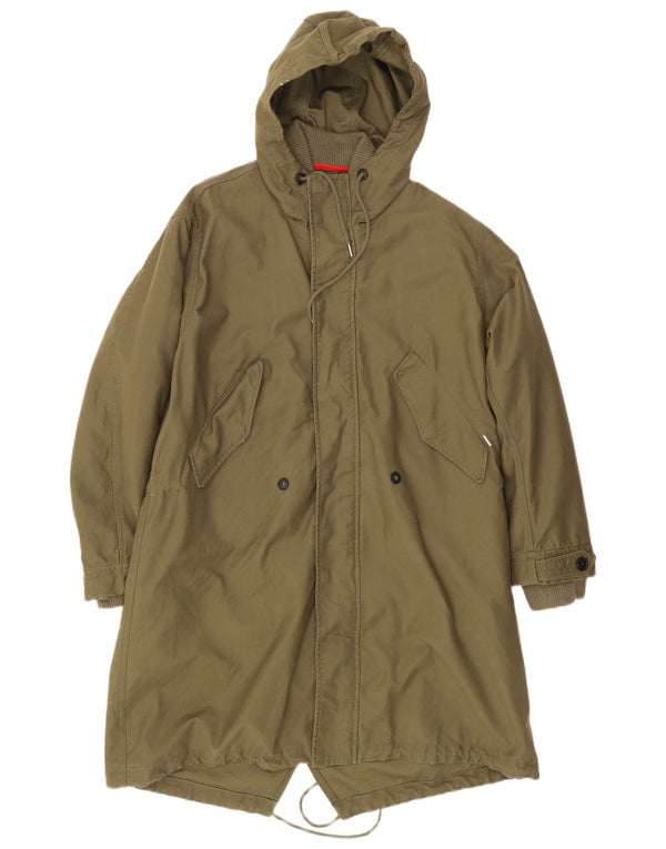 Męska kurtka parka z kapturem Diesel UK 38 Medium Khaki