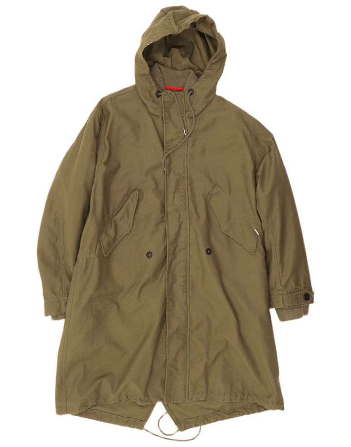 Męska kurtka parka z kapturem Diesel UK 38 Medium Khaki