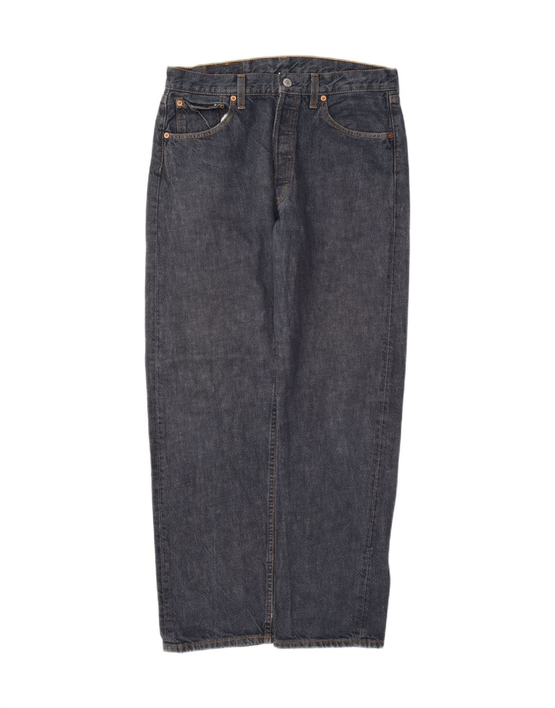Męskie proste dżinsy Levi's W32 L30 granatowe