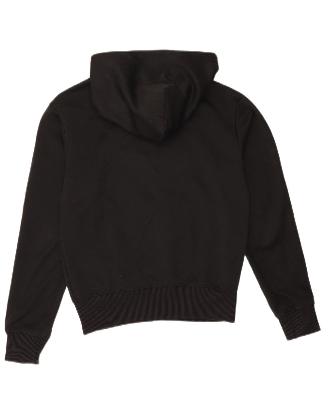 Damski sweter Adidas z grafiką i zamkiem błyskawicznym UK 10, mały, czarny poliester