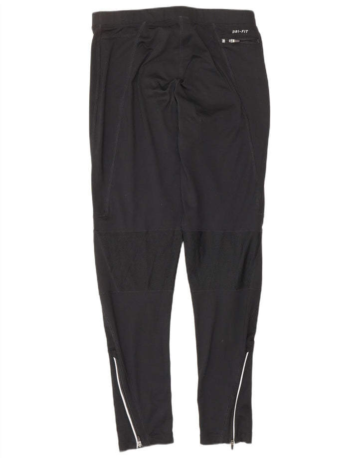 Męskie legginsy Nike Dri Fit, duże, czarne, sportowe z poliestru