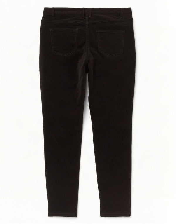 Marks & Spencer Damskie sztruksowe spodnie z wysokim stanem UK 12 Medium W32 L29 Bl
