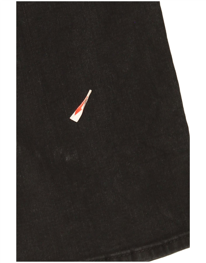 Damskie dżinsy Levi's 314 Shaping Straight W29 L30 Czarna bawełna