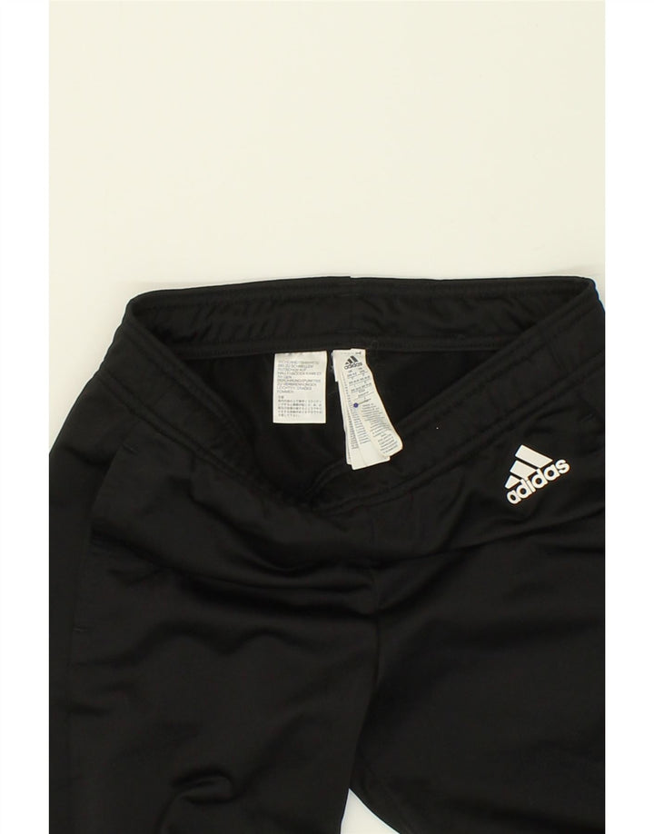 ADIDAS Womens Tracksuit Trousers UK 0/2 2XS Black Polyester Vintage Adidas and Second-Hand Adidas from Messina Hembry 