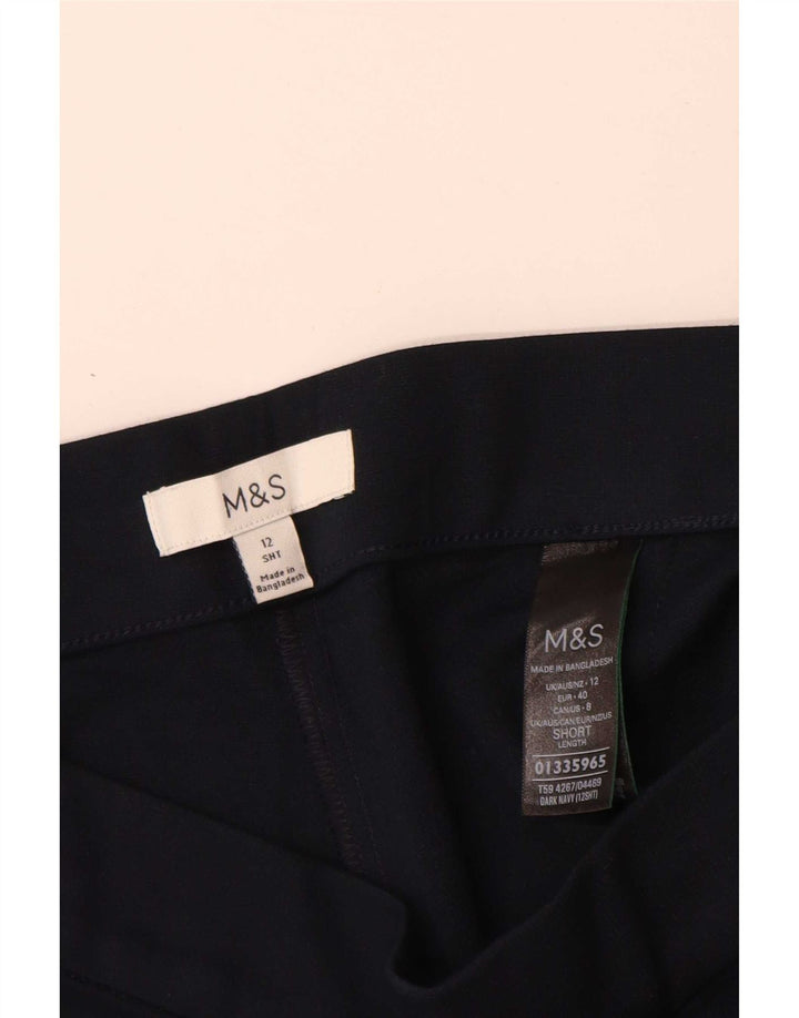 Legginsy damskie Marks & Spencer UK 12 Średni granatowy wiskoza