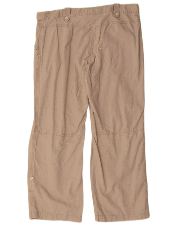 Damskie spodnie Chino Gap Pegged UK 8 Small W34 L26 Beżowa bawełna