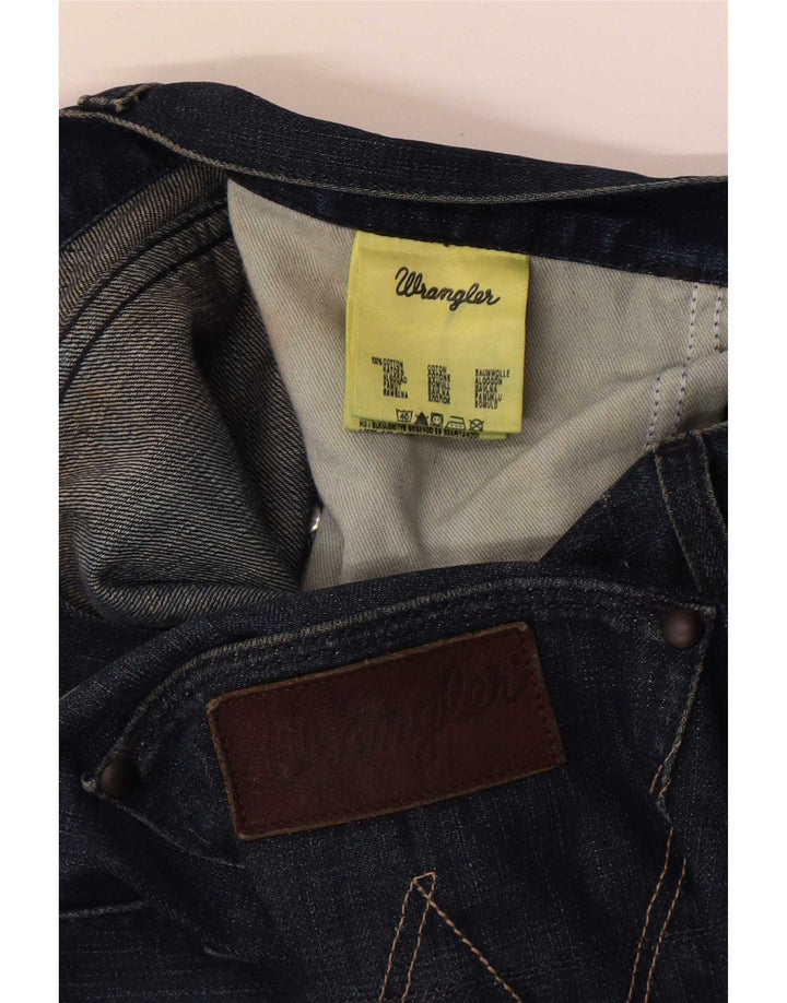 Damskie jeansy Bootcut Wrangler W34 L32 Niebieskie, bawełniane