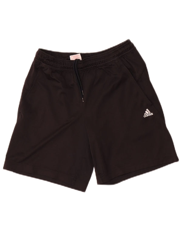 Adidas Chłopięce Spodenki Sportowe Climalite 9-10 Lat XS Czarny Poliester