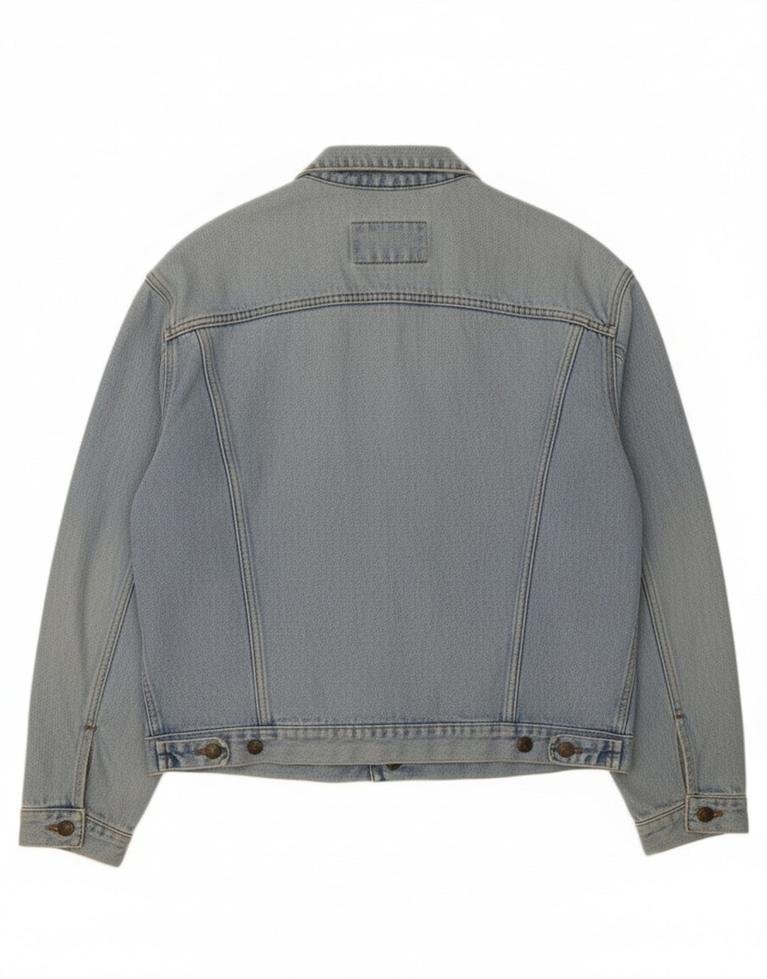 CARRERA Mens Denim Jacket UK 40 Large Blue Cotton