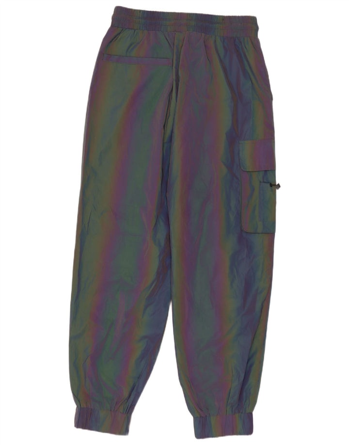 Męskie spodnie dresowe Zara Cargo Joggers Small, wielokolorowe bloki kolorów