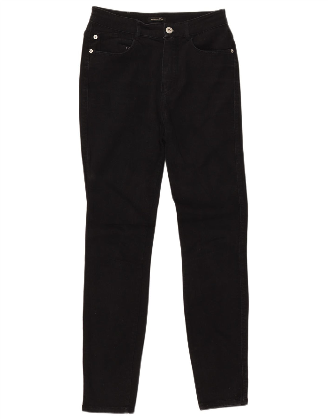 Damskie jeansy skinny MASSIMO DUTTI EU 36 XS W26 L28 Czarna bawełna