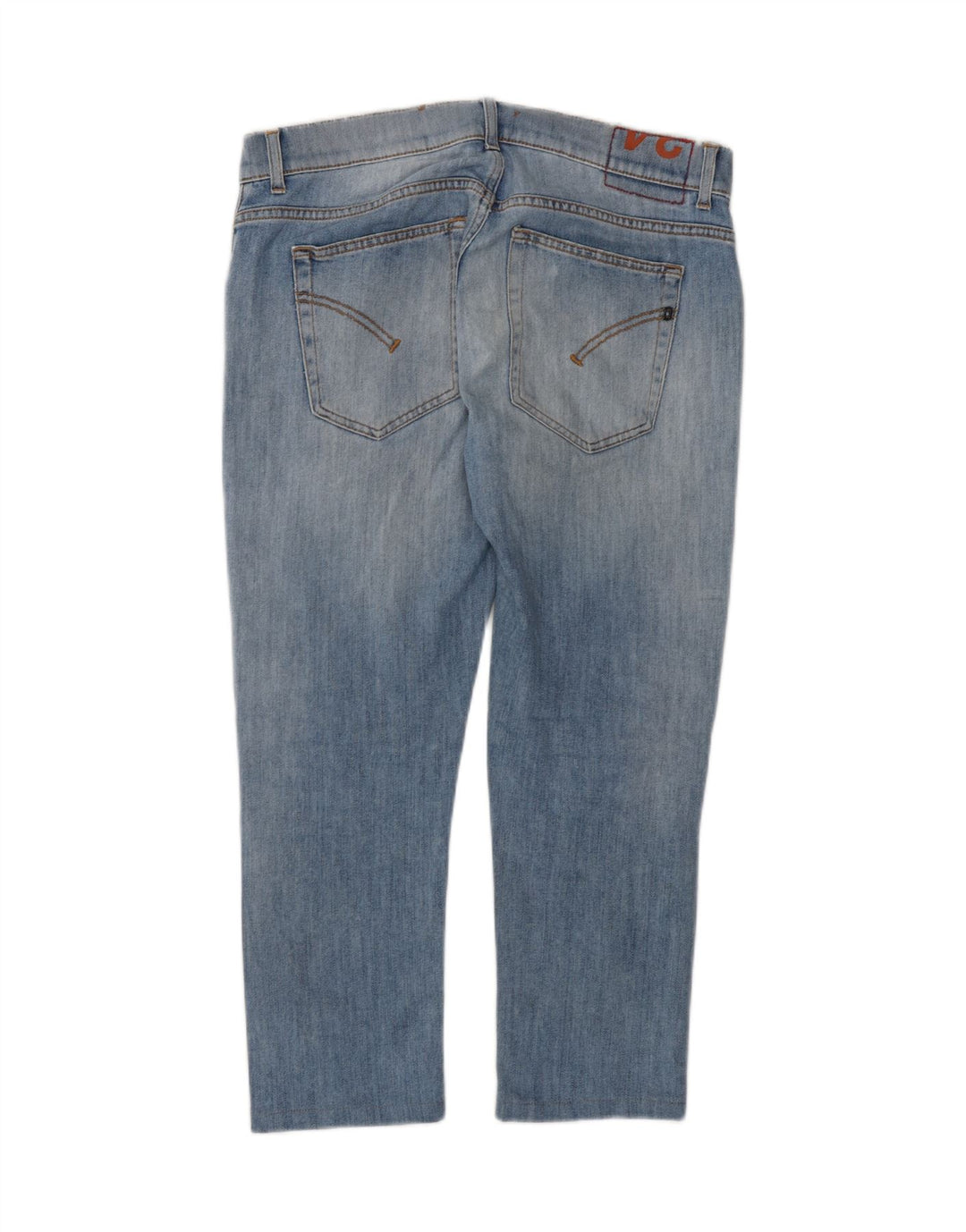 DONDUP Mens Ritchie Distressed Skinny Jeans W34 L24 Blue Cotton Vintage Dondup and Second-Hand Dondup from Messina Hembry 