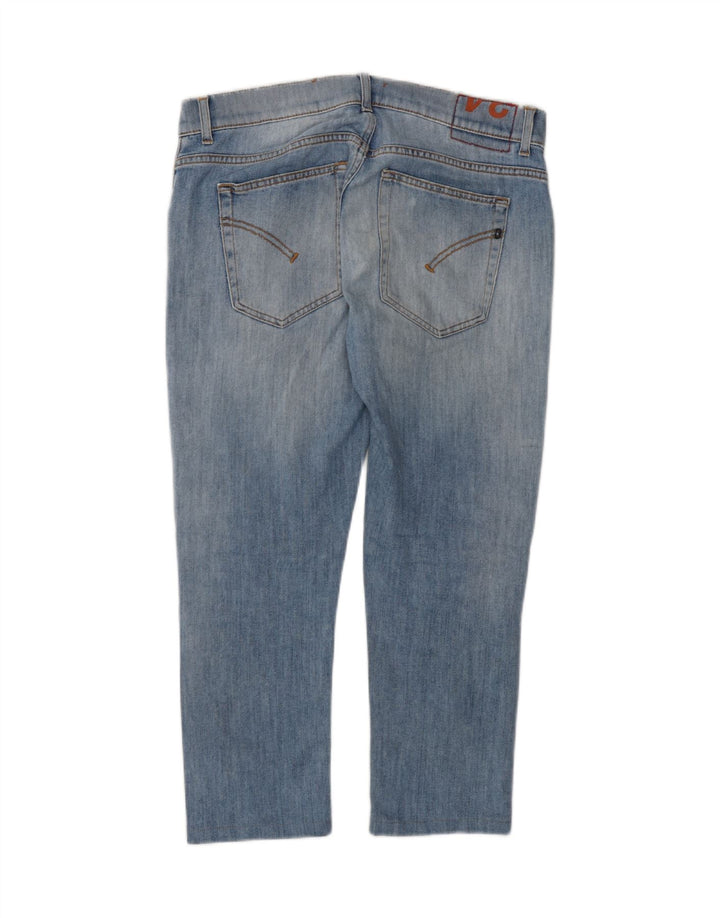 DONDUP Mens Ritchie Distressed Skinny Jeans W34 L24 Blue Cotton Vintage Dondup and Second-Hand Dondup from Messina Hembry 