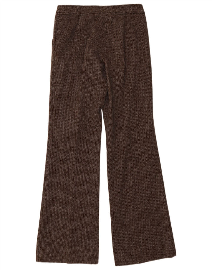 Dwuczęściowy kombinezon damski Max Mara UK 8 Small W28 L33 Brązowy w jodełkę