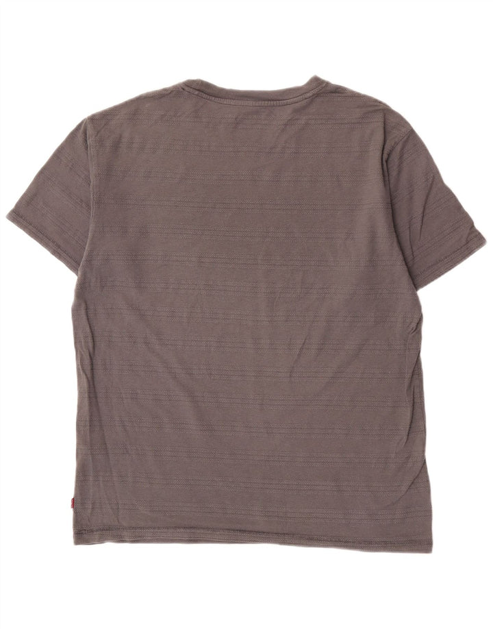 Męski T-shirt Levi's w stylu vintage, mały, szary, bawełniany
