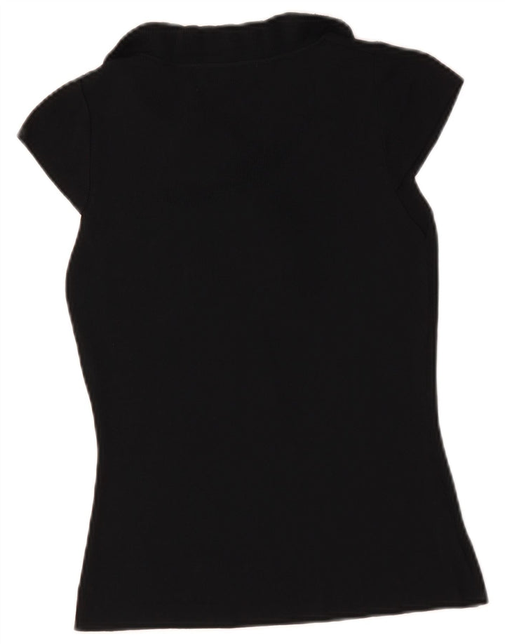 Damska bluzka Von Dutch UK 12 Medium Black z mikrofibry
