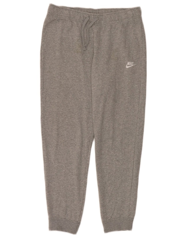 Damskie spodnie dresowe Nike Joggers UK 14, duże, szare, bawełniane, sportowe