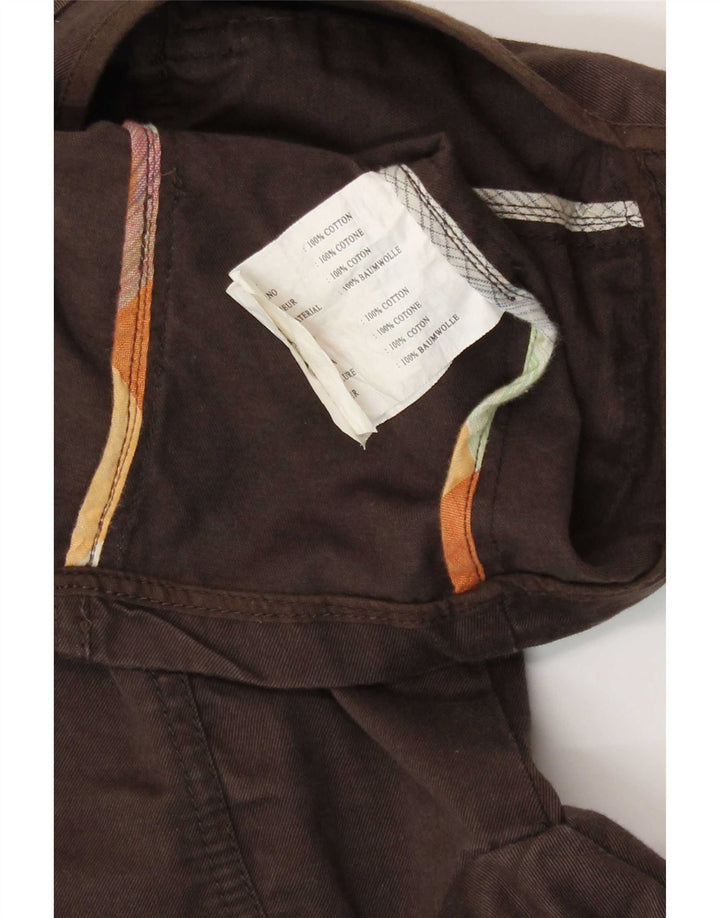 Damska kurtka wojskowa Woolrich UK 8 Small Brown Cotton