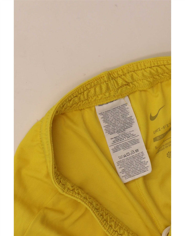 Męskie spodenki sportowe Nike Dri Fit Slim, mały, żółty poliester