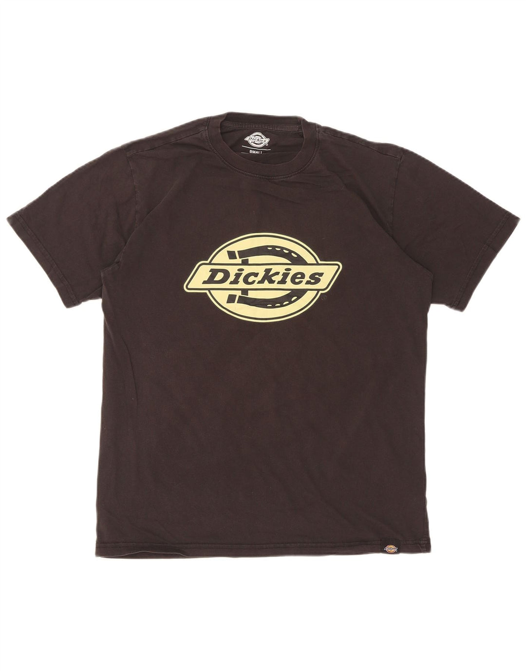 Męska koszulka z grafiką Dickies, mała, czarna, bawełniana