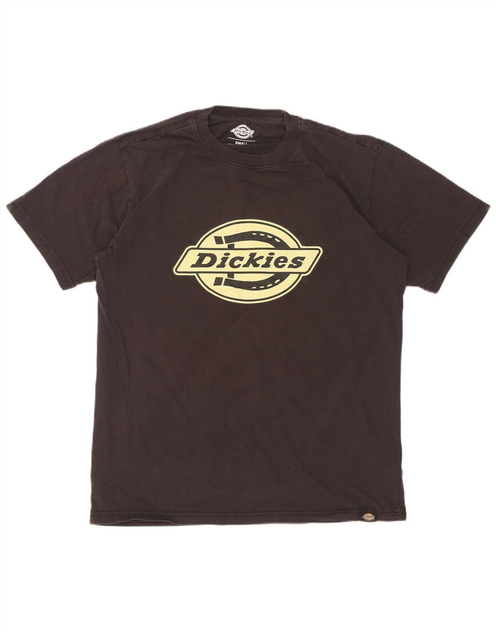 Męska koszulka z grafiką Dickies, mała, czarna, bawełniana